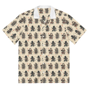 Unisex Hemd mit Knöpfen