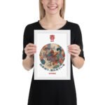 Shiki - 秋 Autumn - Gerahmtes Poster auf mattem Papier — Art Collections 2 | Purrshido