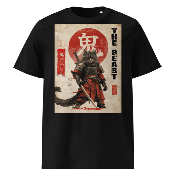 Oni – The Beast - Unisex Bio T-Shirt - Purrshido — Bekleidung | Purrshido