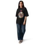 Shiki - 春 Frühling- Oversized Unisex Bio-T-Shirt mit breitem Kragen — Apparel 9 | Purrshido