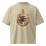 Shiki 夏 - Summer - Oversized Unisex Bio-T-Shirt mit breitem Kragen — Apparel 2 | Purrshido