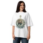 Shiki - 冬 Winter - Oversized Unisex Bio-T-Shirt mit breitem Kragen — Apparel 4 | Purrshido