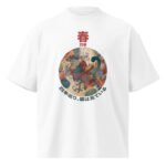Shiki - 春 Frühling- Oversized Unisex Bio-T-Shirt mit breitem Kragen — Apparel 3 | Purrshido