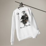 Unisex organic oversized sweatshirt — Art Collections 3 | Purrshido