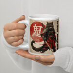 Oni – The Beast - Weiße, glänzende Tasse — Home & Living 8 | Purrshido